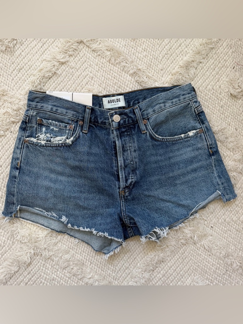 New Agolde Parker Shorts - Picture 3 of 4